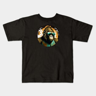 Shades of Toughness - Cool Gorilla Kids T-Shirt